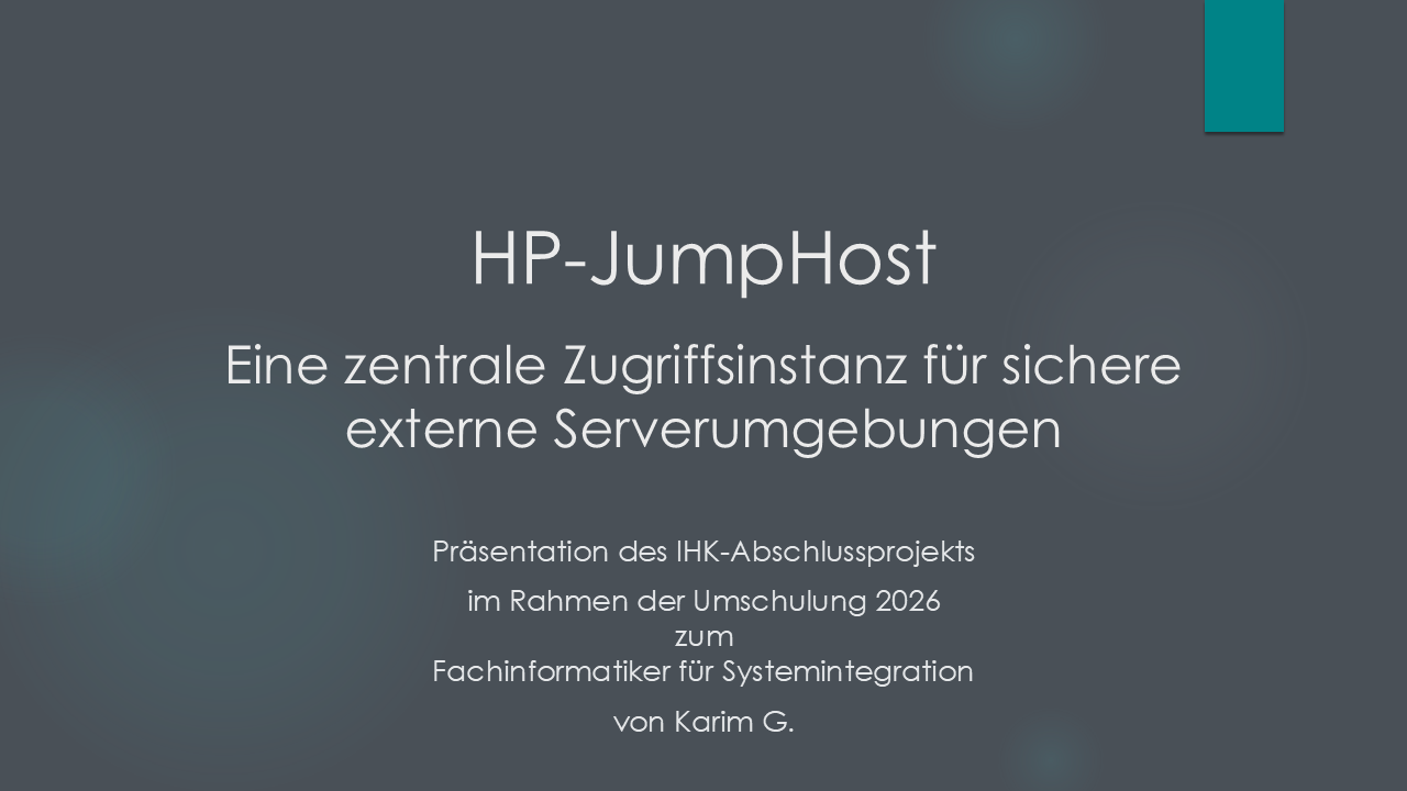 Projektpräsentation